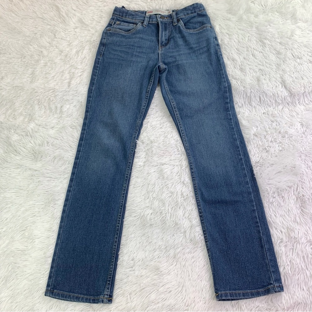 Levi's boy's 511 Performance slim blue jeans adjustable waist